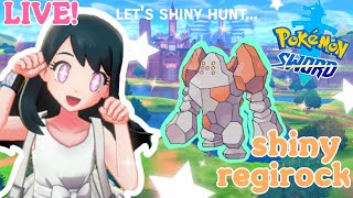♡ LIVE - LET'S SHINY HUNT! Soft Resets for SHINY REGIROCK in Pokemon Sword ♡