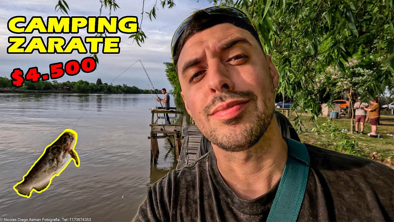 PESCA en CAMPING por $4.500 en ZARATE