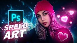 Fotomontaje A Vita Celestine Speed Art En Photoshop