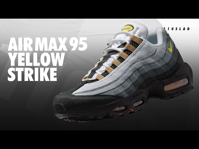 New Nike Air Max 95 Yellow Strike (Icons) DX4236-100 Detailed Look - YouTube