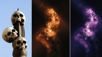 Photoshop Tutorial | Smoke Photo Effect Photoshop Actions | Tasty Tutorials