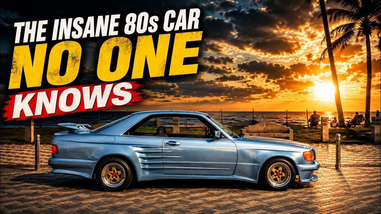 NONSENSE様 The Rarest 1980s Mercedes 560SEC in the WORLD - YouTube