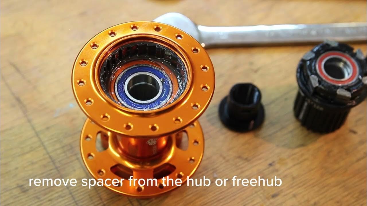 Just Riding Along how to change the freehub on a JRA rear hub YouTube