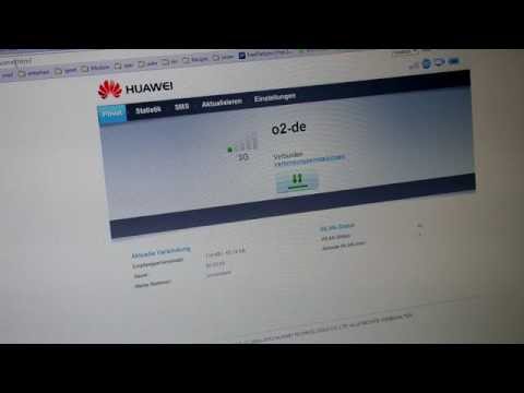 Huawei E5220 mobiler Wifi WLAN-Router - Software