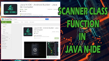 Java Scanner Class Function using Java N-IDE App | Tagalog
