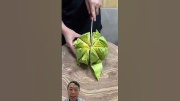 Kỹ Năng Cắt Bắp Cải Nhanh #cabbage #satisfying #shorts