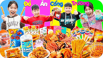 Cuộc Thi Người Cuối Cùng Ngừng Ăn Đồ Ăn Vặt Cổng Trường ♥ Min Min TV Minh Khoa