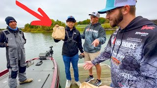 I was invited to fish a MYSTERY Fishing Tournament || Fall Bass Fishing