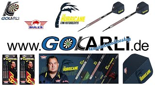 BULLS NL Steel & Soft Darts Kim Huybrechts 90% PCT The Hurricane Steeltip Softtip Steeldart Softdart