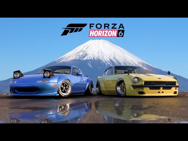 Forza Horizon 6 in a Full Motion Simulator!