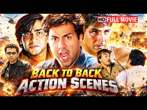 90s के सबसे खतरनाक Action Scene - Ajay, Akshay, Sunny, Sanjay, Bobby - Bollywood Fight Scenes - HD