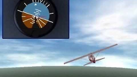 Flight Simulator 98 Attitude Indicator tutorial