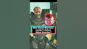 Why could V defeat Adam Smasher, but David Martinez from Edgerunners couldn’t#cyberpunk2077