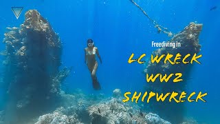 Azul Freediving: LC Wreck Busuanga, Palawan