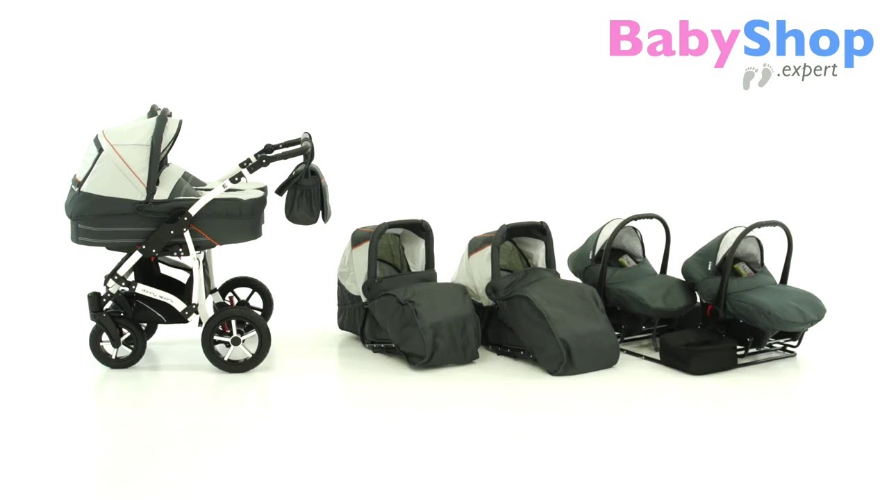 danny sport twin pram