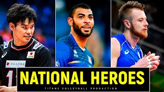 Ivan Zaytsev vs Yuji Nishida vs Earvin Ngapeth | National Heroes (HD)