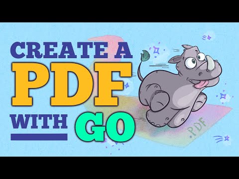 How to create PDFs with Go, Maroto & GoFakeIt | Go Tutorial