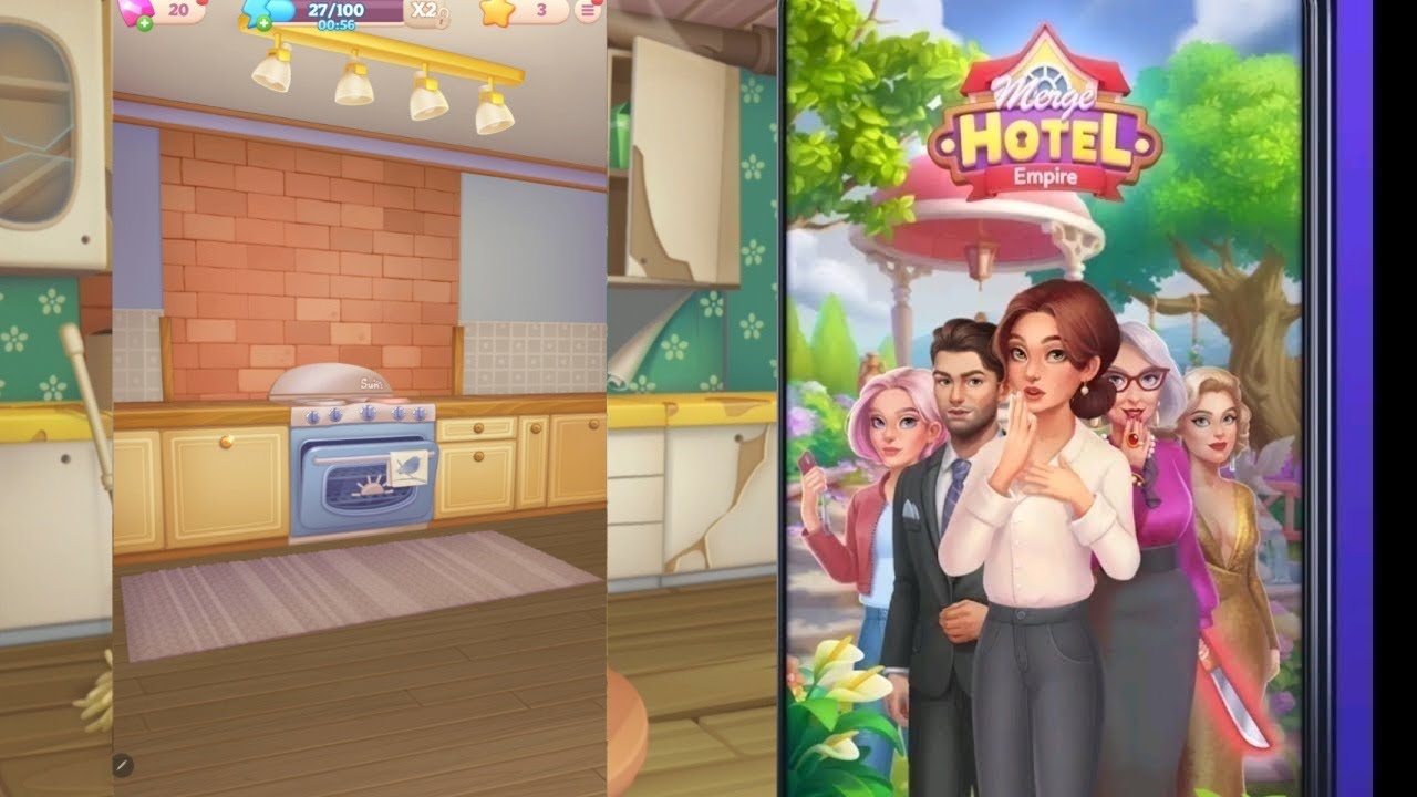 Merge Hotel Empire: Design | Kitchen | Part 20 🔪🥄🍴