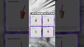 Cara mendapatkan item boba lucu gratis #roblox #tipspraktis #itemgratisrobloxterbaru #robloxedit
