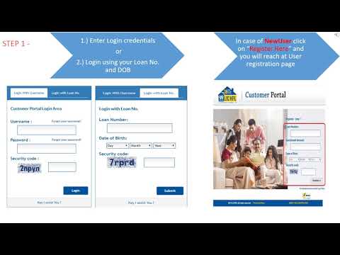 LICHFL - ONLINE PAYMENT OF EMI THROUGH CUSTOMER PORTAL [MARATHI]