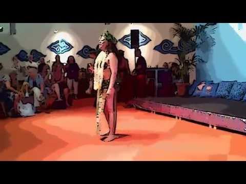 My 1st Tahitian Dance Solo - Tong Tong Fair 2014