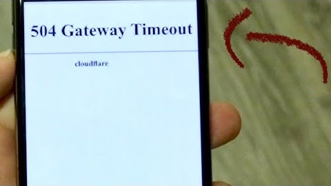 How To FIX 504 Bad Gateway Error! (2024)