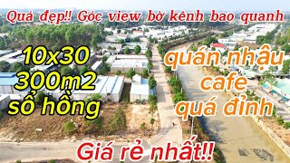 Lô góc vị trí đẹp view bờ kênh , kinh doanh buôn bán quá đẹp luôn @trantinbdsnhadatbinhduong (P8)