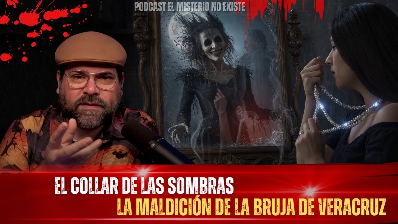 Podcast El Misterio No Existe | El Collar de las Sombras – La Maldición de la Bruja de Veracruz.