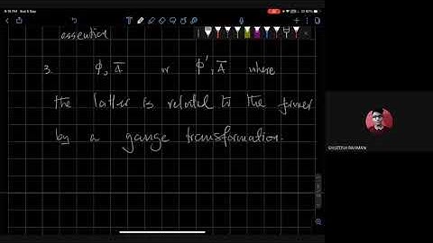 QM III L21V5: The Gauge Transformations