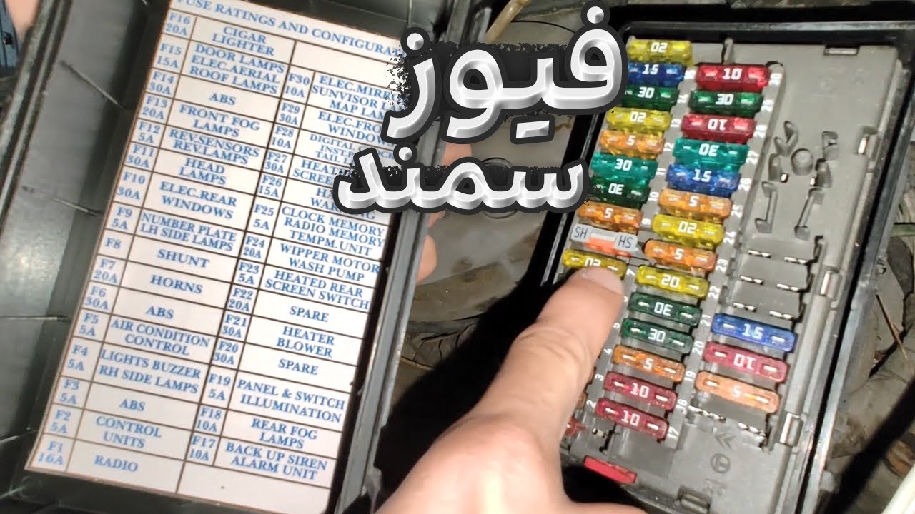 اشنایی با جعبه فیوز، برای هر راننده ای لازمه - YouTube