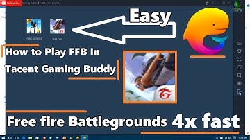Play Free Fire Battlegrounds In Tencent Gaming Buddy Emulator
