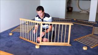 How to Build Your 8 Sided Wooden Playpen.wmv
