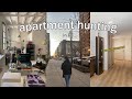 apartment hunting in dc (we got stranded) | touring 4 apts