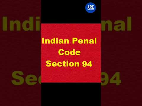 IPC Section-94@Are_You_Interested13 #ipc