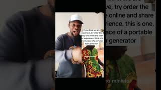 a man ordered 15 kilowatts of solar inverter and this is what the vendor gave him a bag of sound