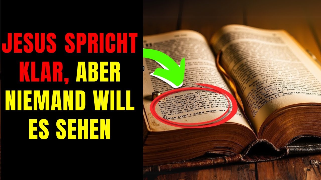 📜 Dies ist der kraftvollste Vers im gesamten Universum, aber er wurde nie in der Bibel gefunden