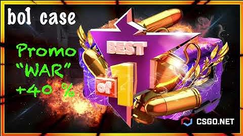 CSGO.NET (mycsgo) // Promo code "WAR" +40% to your deposit // Open bo1 Case