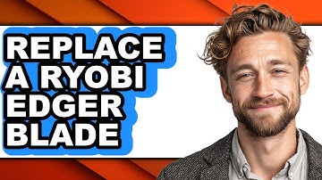 How To Replace A Ryobi Edger Blade - Step By Step