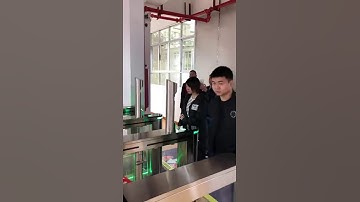 Swing barrier--Face recognition