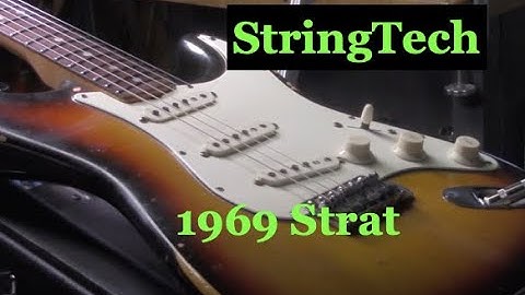 1969 Stratocaster Full Treatment @StringTechWorkstations Perfectly in Tune