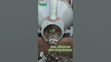 A day of abrasive machine operation #scrap #scrapsteel #scrapiron #HAD #heavydutyequipment