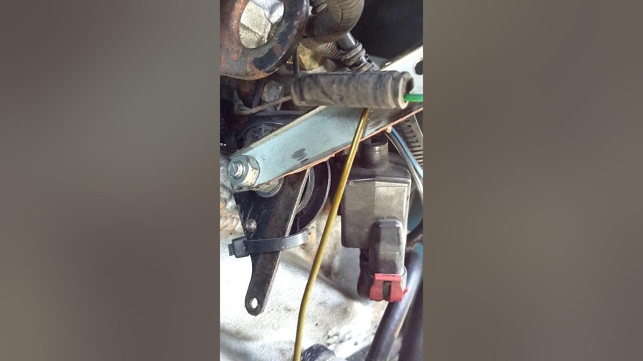 TBI to Carb Swap Temporary TPS Bracket Info YouTube