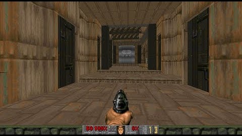 DOOM No Rest For The Living Walkthrough (U.V. 100%),  Map 1: The Earth Base