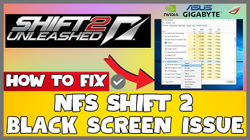 How to Fix NFS Shift 2 Black Screen ISSUE | 2023 Easy Fix #updated