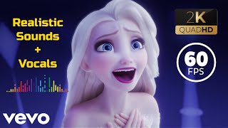 Show Yourself 'Official Full Movie Scene' in 2k | Acapella Only | 1440p @60 fps | Frozen 2