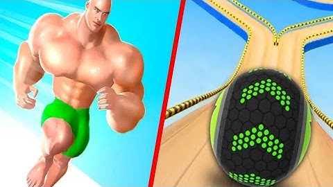 🎮Muscle Rush vs Going Balls All Levels - New Max Level Android,Ios Mobile Gameplay