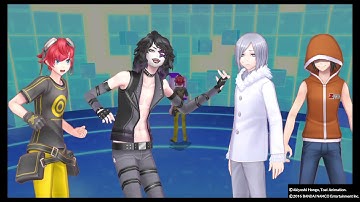 DIGIMON STORY CYBER SLEUTH Boss battle 3 (Jimiken 2)