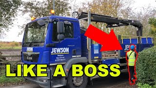 Like a BOSS Jewson Driver Friday Feeling Delivering a Bag of Sand #jewson #retford