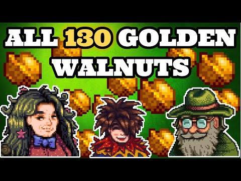 Stardew Valley 1.5 All Golden Walnut Locations | Guide