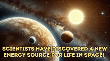 Sensation! Scientists have discovered a new energy source for life in space!